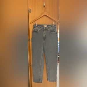 H&M straight-leg, high-waisted Jeans